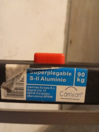 Carretilla de carga plegable