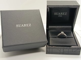 Anillo Solitario Suarez Oro y brillante 0'40 cts