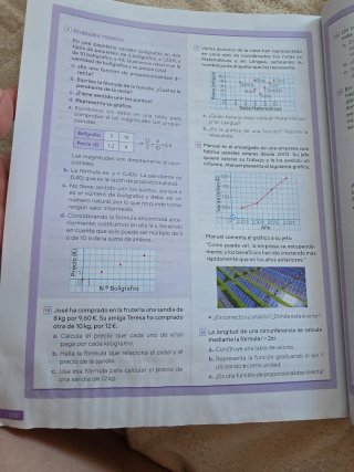Matemáticas 1 secundaria Revuela