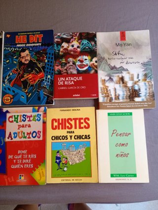 10 Libros Humor, Dvd Buster Keaton, Cd Mojinos