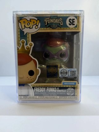 Funko Pop Freddy Funko As Donatello Metallico