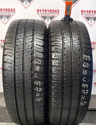 195 60 16C H GOODYEAR RUEDA AL 90% VIDA UTIL