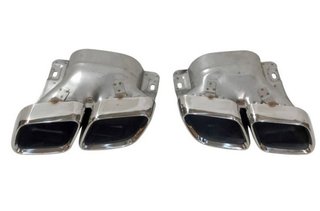 Cola De Escape Mercedes W205 2019 Chrome