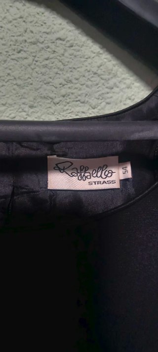 Traje de madrina Rafaello negro