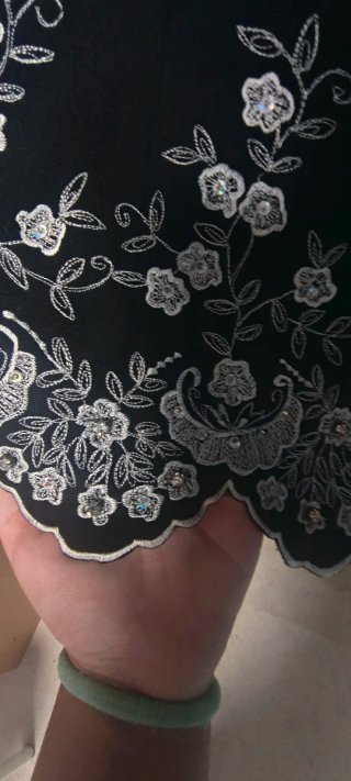 Traje de madrina Rafaello negro