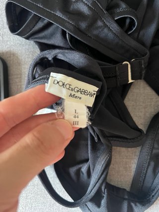 Dolce & Gabbana Bikini Nero Taglia L