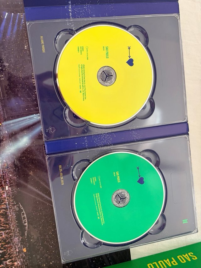 DVD BTS Love Yourself Speak Yourself Sao Paulo