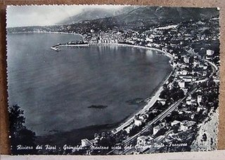 Riviera dei Fiori - Grimaldi - Mentone vista...