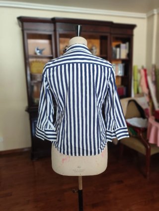 Camisa Carolina Herrera Rayas