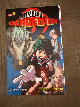 3 Mangas de my hero academia