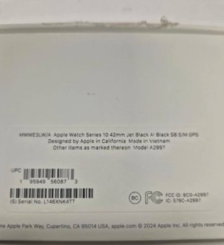 Apple Watch Serie 10 42mm Nero