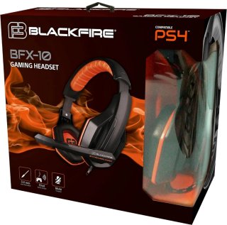 Auriculares Gaming Naranjas y Negros