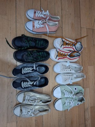 Lote 6 Zapatillas Talla 38