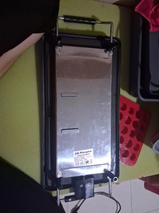 Plancha eléctrica rectangular