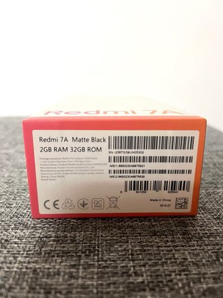 Xiaomi Redmi 7A negro mate 32GB