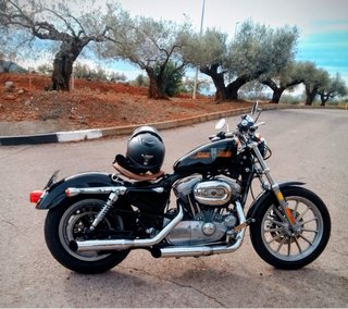 Depósito Harley Davidson Sportster + embell bocina