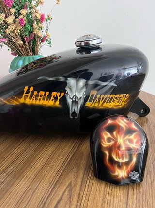 Depósito Harley Davidson Sportster + embell bocina