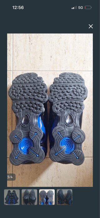 Nike Shox TL Negro/Azul