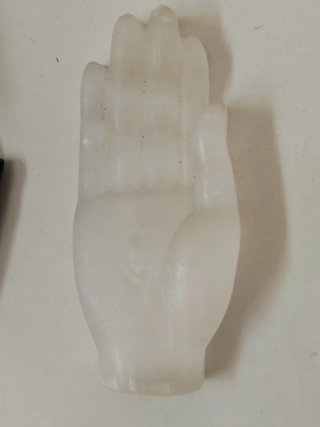 Selenita, obsidiana