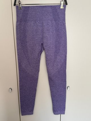 Conjunto 5 Piezas Yoga Sin Costuras Purpura