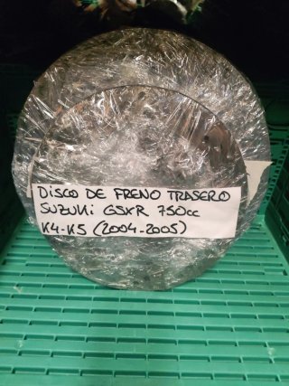 Discos de freno traseros carretera