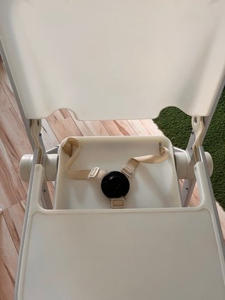 Trona Concord Blanco y Aluminio