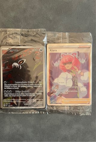 Cartas Pokémon Zarude y Klara