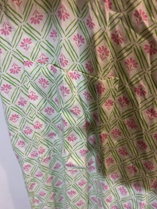 Buzo estampado verde menta talla xl