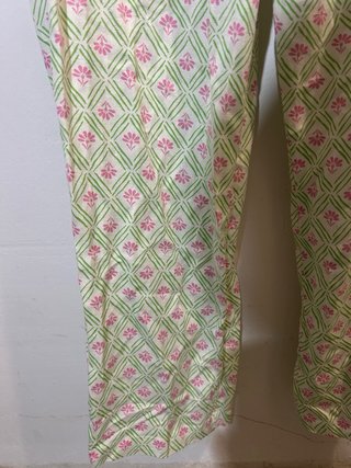 Buzo estampado verde menta talla xl