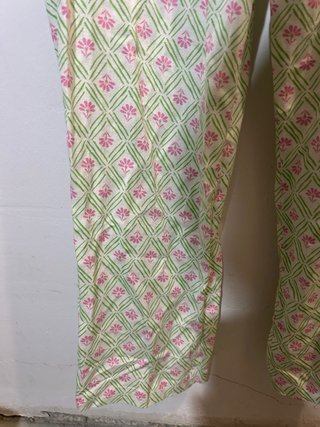 Buzo estampado verde menta talla xl