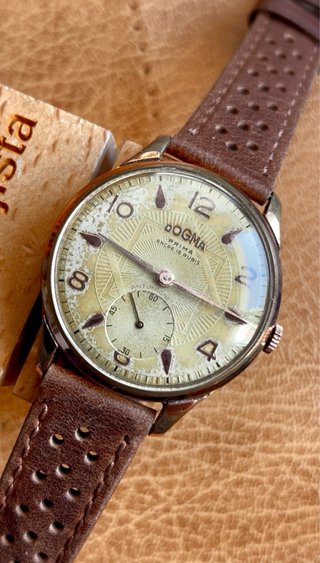 Reloj Dogma Prima Jumbo 38mm Guilloché Tropical