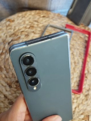 Samsung Galaxy Fold 4 Funda Negra y Roja