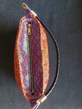 Mini borsa sartoriale manici pelle