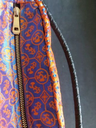 Mini borsa sartoriale manici pelle
