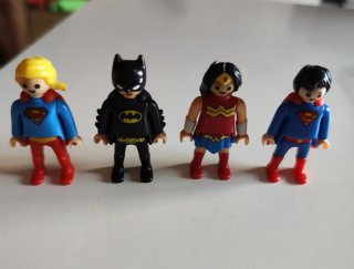 Figuras Superhéroes Kinder Sorpresa