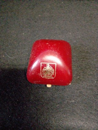 Anillo Majorica Plata Circonitas Antiguo