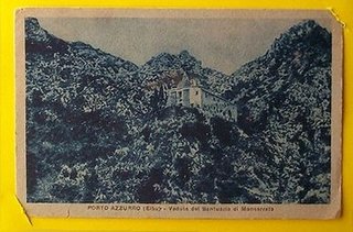PORTO AZZURRO (ELBA): veduta del Santuario di...