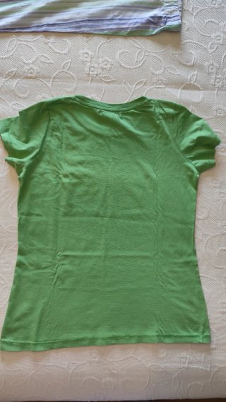 Pijama Women'secret verde e roxo