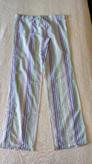 Pijama Women'secret verde e roxo