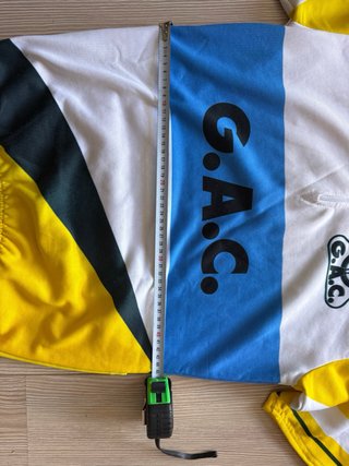 Maillot Ciclismo Vintage G.A.C. Original 80s
