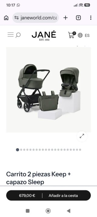 Carro Jane Keep + Capazo Sleep
