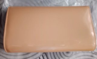 Bolso de mano beige