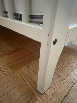 Cuna Ikea Smagora Blanca
