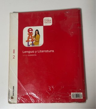 Libro de texto de Lengua y Literatura - 2º ESO