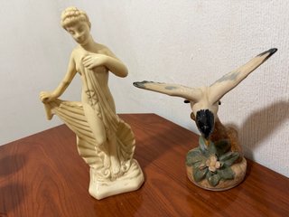 Juego de 2 figuras decorativas