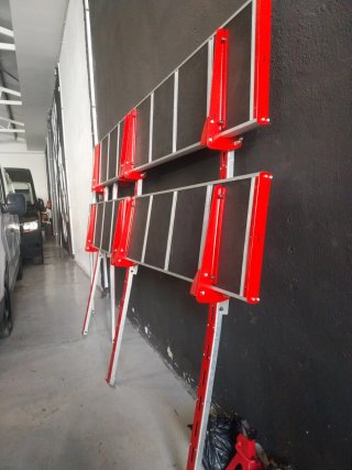 Estantería plegable metálica,para furgonetas,L2,H3
