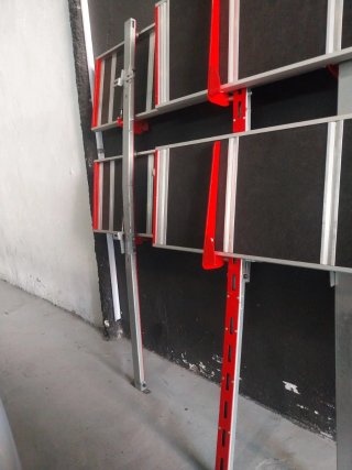 Estantería plegable metálica,para furgonetas,L2,H3