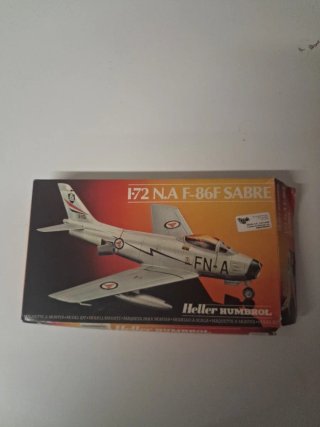 Maqueta Heller F-86 Sabre 1/72