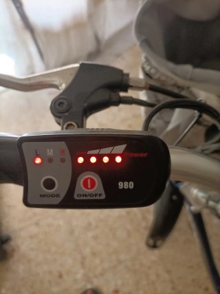 Bicicleta Eléctrica Plegable Con Cesta