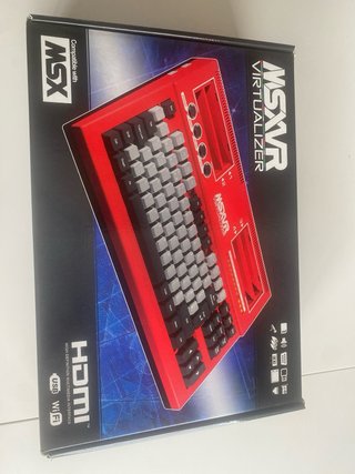 Ordenador MSXVR Virtualizer Rojo
